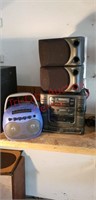 Koss stereo,  GPX karaoke machine, magnavox