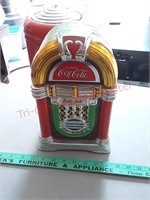 Coca-Cola jukebox cookie jar