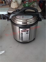Bella electric pressure cooker, seller states
