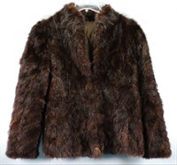 Vintage Ladies Beaver Fur Coat