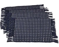 New Lot of Kensrue Collection Nvy Blue Placemats