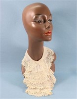 Vintage Lady Mannequin Bust