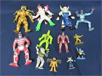 Lot of 12 Power Rangers Evil Space Aliens