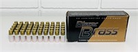 Blazer Brass 9mm Luger, 50 Cartridges