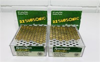 2 Partial Remington Subsonic 22 Hollowpoint