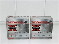 2 Boxes of Winchester SuperX 12 Guage Upland &