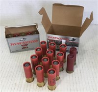 2 boxes of Winchester 12 gauge rifled hollow