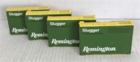 4 boxes of Remington Slugger 3 inch Mag. 12 gauge