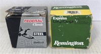 1 box of Federal Classic 12 gauge steel shot and