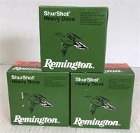 3 boxes of Remington ShureShot Heavy Dove 12