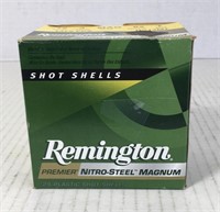 1 box of Remington Premier Nitro Steel Magnum 12
