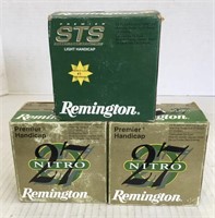 2 boxes of Remington 27 Nitro Premier Handicap 12