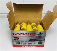 Winchester SuperX 20 Guage Rifled Slug Hallow