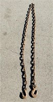10 ft Chain, Hooks on both ends, see pics for