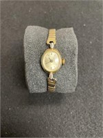 Delicate Timex Gold-Plated Women's Wristwatch