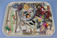 Large Lot Assorted Costume Jewelry