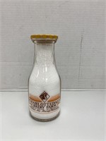 "Charlottedale Dairy Farm" Pint Milk Bottle