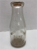 "Walnut Grove Dairy" One Pint Milk Bottle