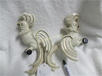 Ceramic Arts “Cockatoo” - A&B; Marked; 6.25”H & 7