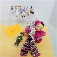 Yo Yo Doll: 3 Bisque Dolls; Peter Pan,
