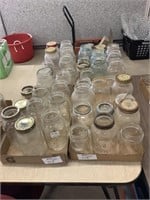 Canning jars-Atlas and Golden Harvest