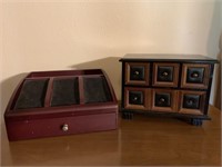 Jewelry Box and Men’s Dresser Box
