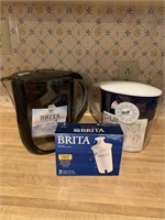(2) Brita Pitchers and (2) Replacement Filters