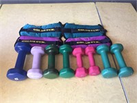 (8) Dumbbells and (2) Ankle Weights