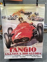 Fangio Classic Grand Prix Vinyl Car Banner -