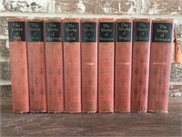 (9) Vintage Volumes, Works by Famous Authors