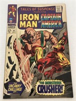 Tales of suspense featuring Iron Man and Captain