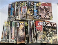 Lot of The Savage Sword of Conan comics