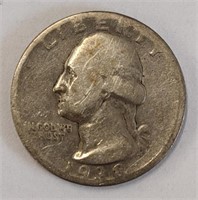 Silver 1938 Quarter