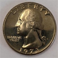 1973-s proof Quarter