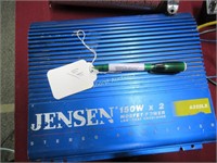 Jensen A322LX Amplifier Low - Pass Crossover;