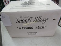 Snow Village “Warming House” - Dept. 56; In-Box