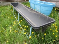 Black Plastic Bunk Feeder (11' Long)