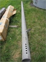 6" x 22' Galvanized Pipe