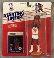 1988 MOC Michael Jordan RC Starting Lineup Figure