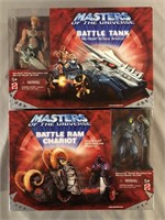 2001 MOTU Battle Tank & Battle Ram Chariot, MISB