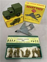 Boxed Dinky Military 150, 641 & 738