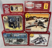 4 Boxed 1982 Star Wars Micro Collection Units