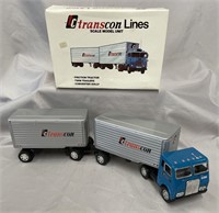 Early 21 Inch TransCon Tandem Tractor Trailer