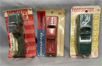 3 Carded TootsieToy Jumbos