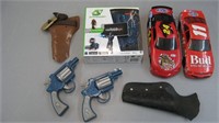 Lot of Assorted Toy Guns, Cars & Games