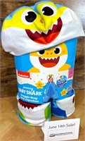 Baby Shark Hooded Snuggle Wrap