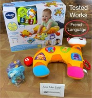 Tummy Time Discovery Pillow (French)