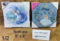 Frozen / Disney Princess Canvas Wall Hangings