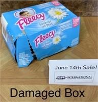 Box of 200 Fleecy Dryer Sheets