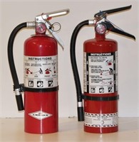 (2)  ABC DRY CHEMICAL FIRE EXTINGUSHERS